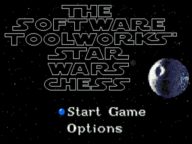 Star Wars Chess Title Screen